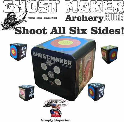 Ghost Maker Hybrid Practice Cube field point target