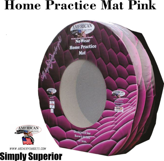 Home Practice Mat Pink