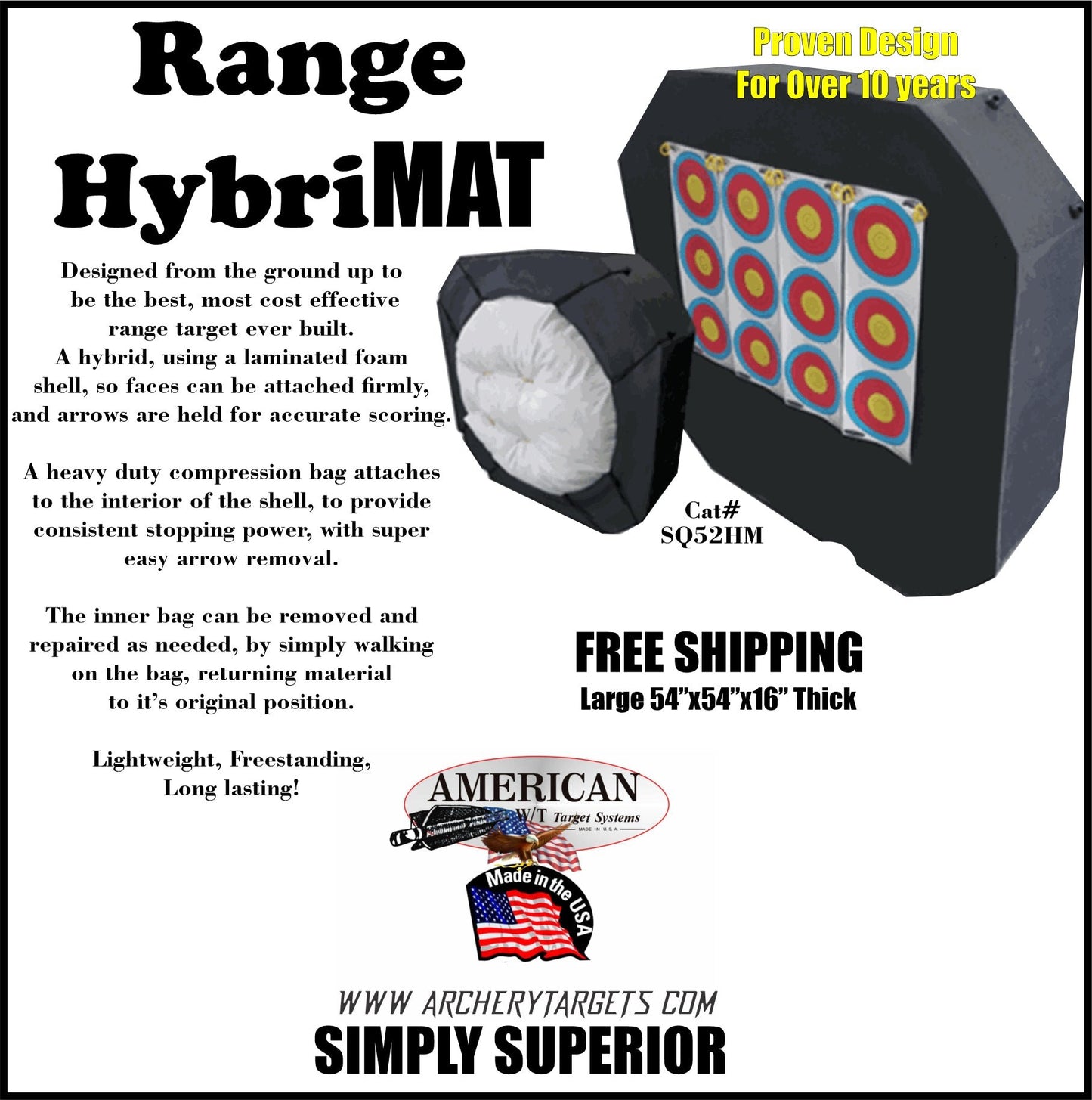 HybriMAT Range Target SQ52HM