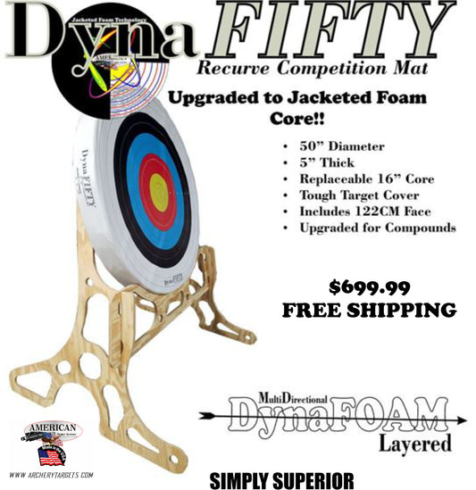 DynaFIFTY Recurve Mat With EXO stand