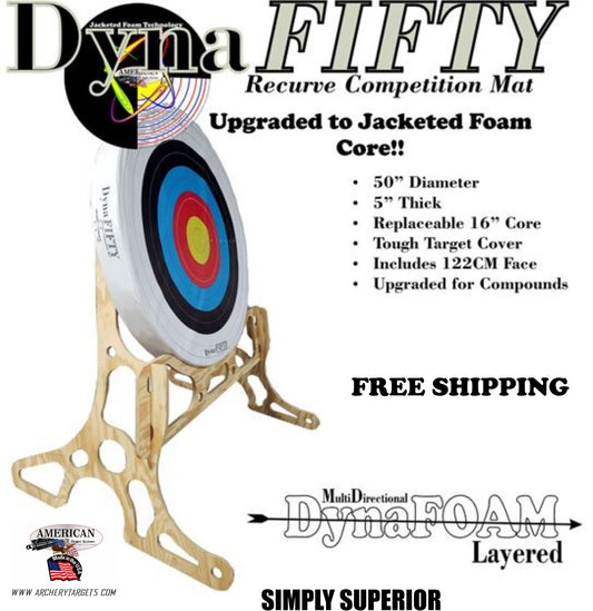 DynaFIFTY Recurve Mat With EXO stand