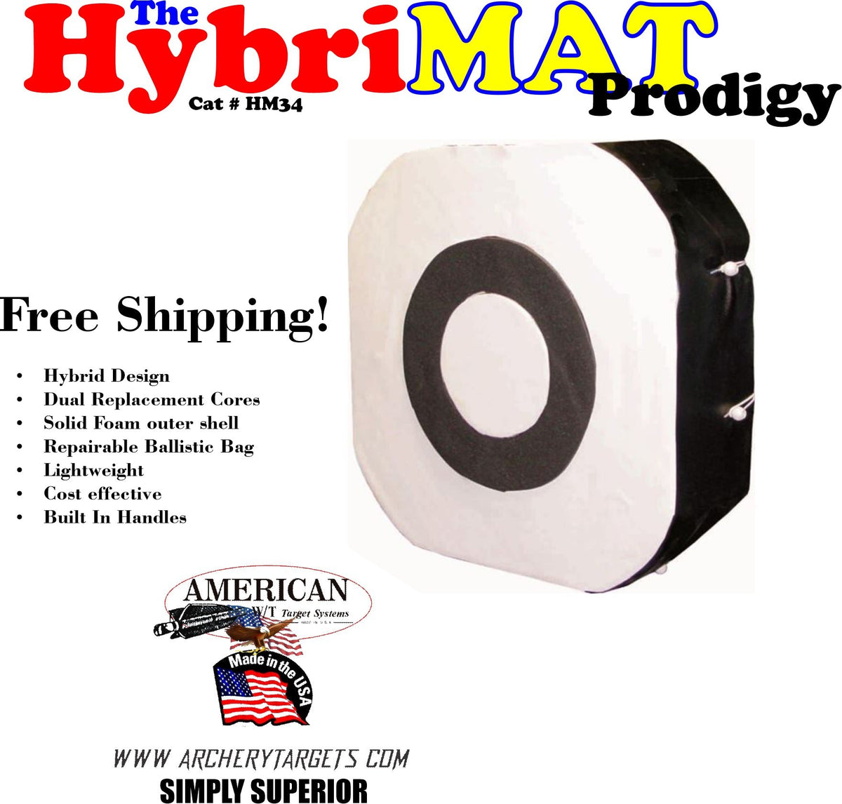 HybriMAT Prodigy HM34 – American Whitetail Targets