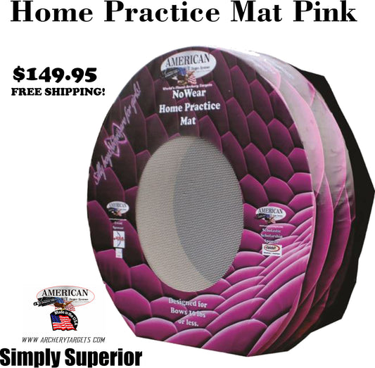 Home Practice Mat Pink