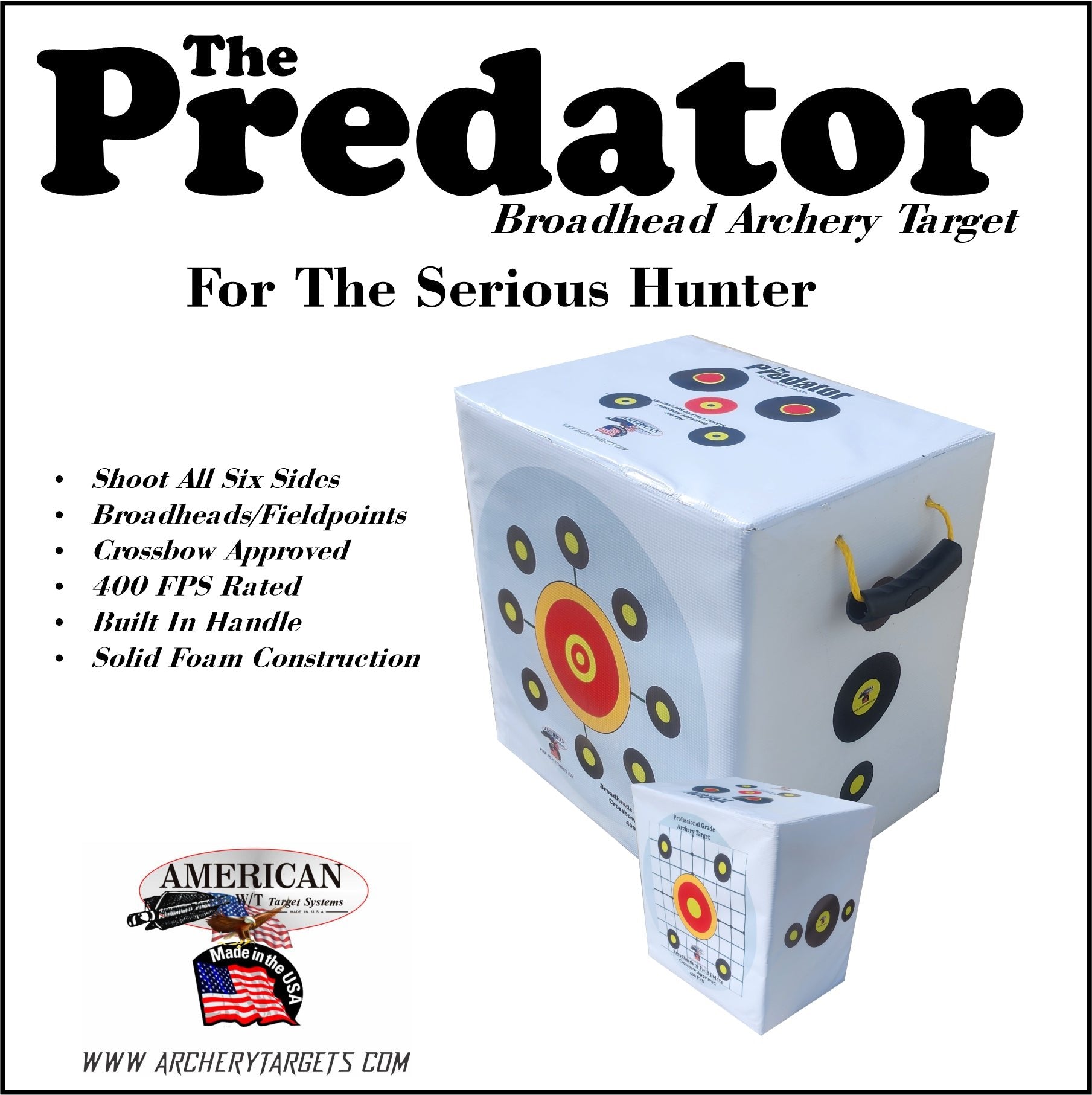 Predator Broadhead Target – American Whitetail Targets